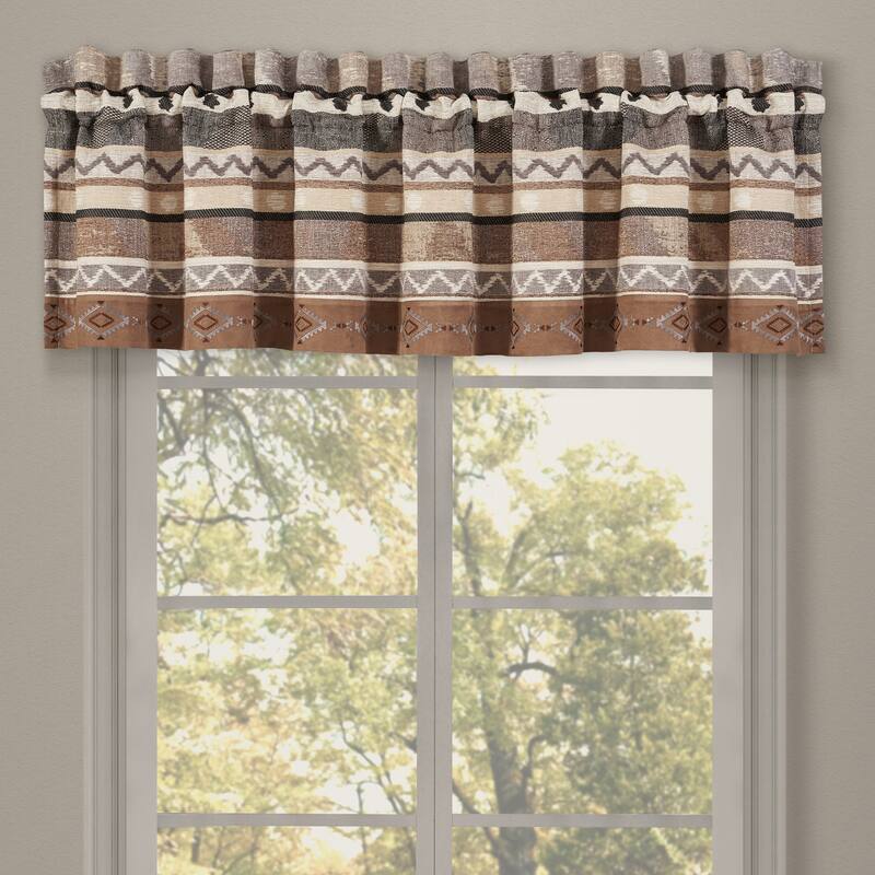 J. Queen New York Timber Window Straight Valance