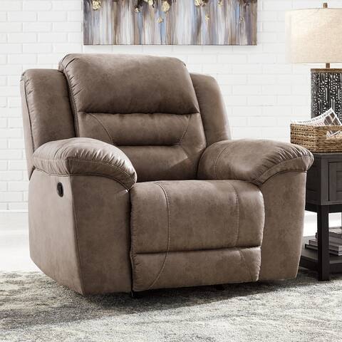 Stoneland Contemporary Rocker Recliner Fossil