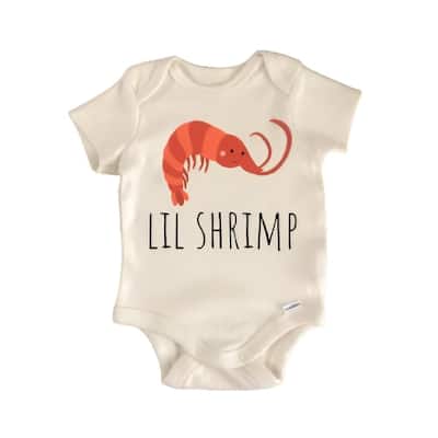 Shrimp Seafood - Baby Boy Girl Clothes Infant Bodysuit Funny Cute Newborn