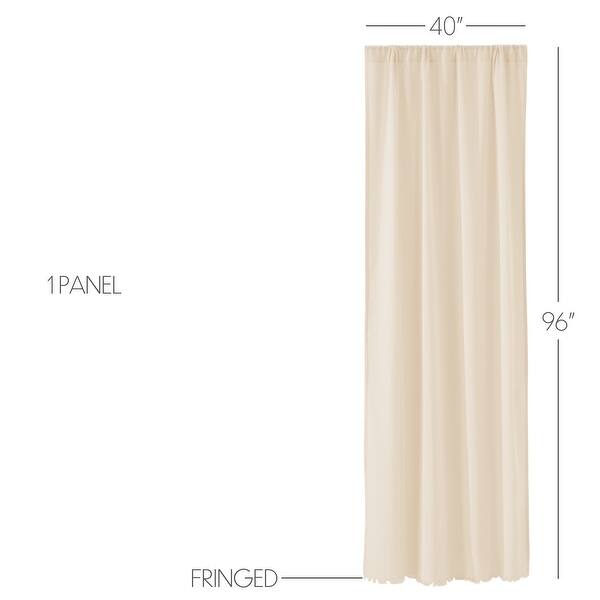 tobacco cloth panels Door Panel 72x40  VHC Brands Home Decor Tobacco Cloth Panel 96x40 