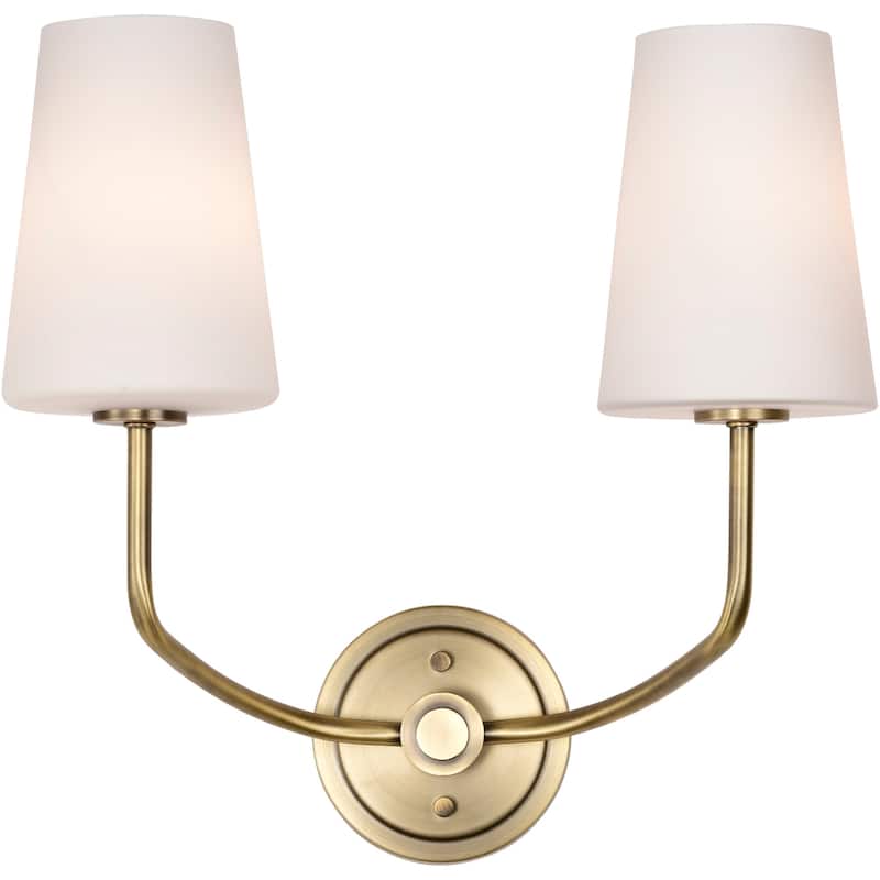 Nuvo Lighting 60/7882 Cordello 2 Light 15" Tall Wall Sconce