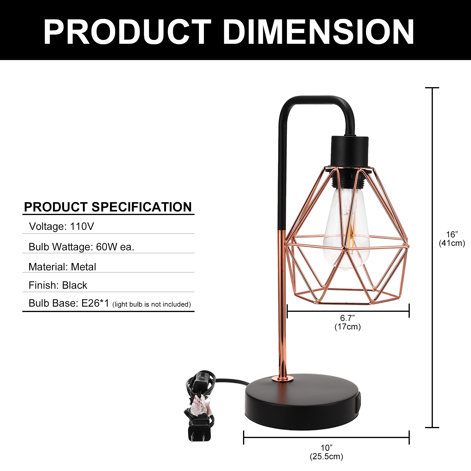 Reading lamp wattage discount