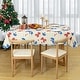 preview thumbnail 16 of 54, Ray Star Christmas tablecloth 52×70in Waterproof Festival - 52"×70"
