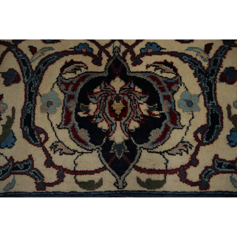 Hand Knotted Oriental 100% Wool Carpet Traditional Floral Red Sarouk Area Rug - 10' 6'' X 8' 0''