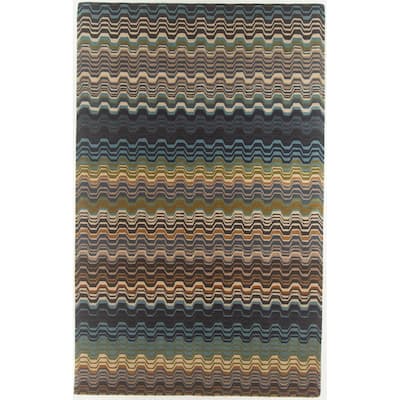 Moments Multicolor Area Rug - 5' 0'' X 8' 0'' - 5' 0'' X 8' 0''