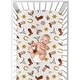 preview thumbnail 6 of 4, Sweet Jojo Designs Boho Western Cowboy Boy Fitted Crib Sheet - Bohemian Vintage Wild West, Cow Boy Boots, Southern Charm, Rustic