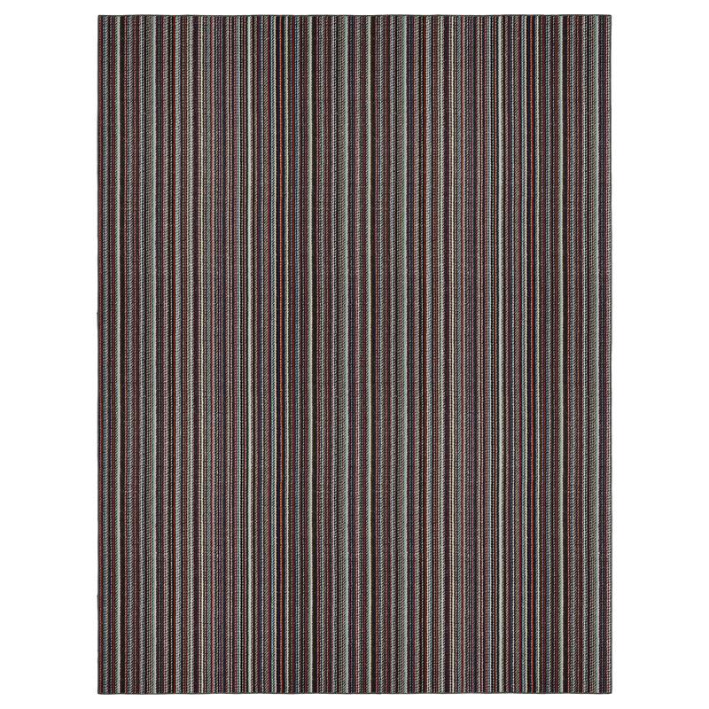 Garland Rug Carnival Striped Durable Indoor Area Rug