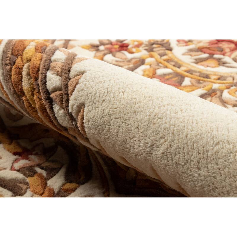 Momeni Harmony Hand Tufted Wool Traditional Floral Area Rug