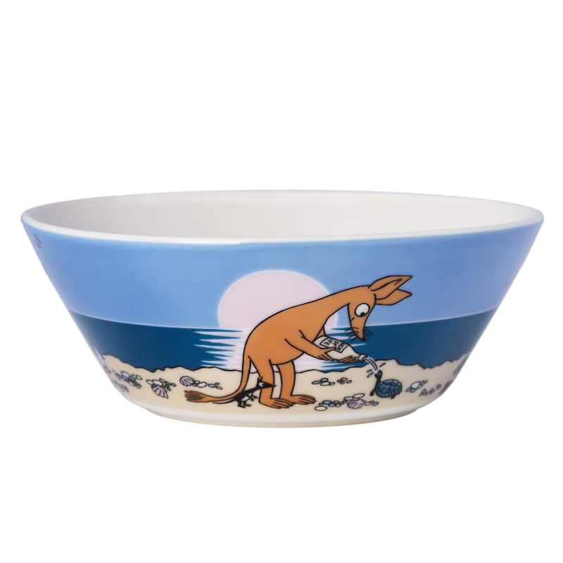 Moomin by Arabia Bowl 5.9in Sniff Blue - N/A