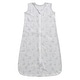 preview thumbnail 1 of 0, 100% Organic Cotton 0.5tog Sleep Sack - Grey Rabbits 0-12 Months