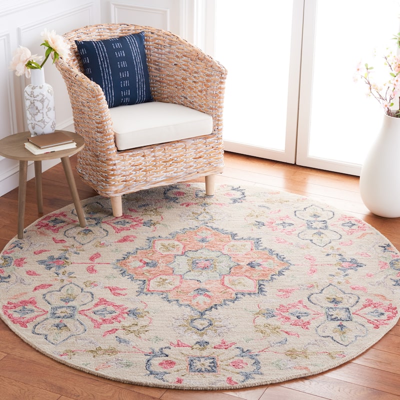 SAFAVIEH, Handmade Metro Maysun Medallion Wool Rug