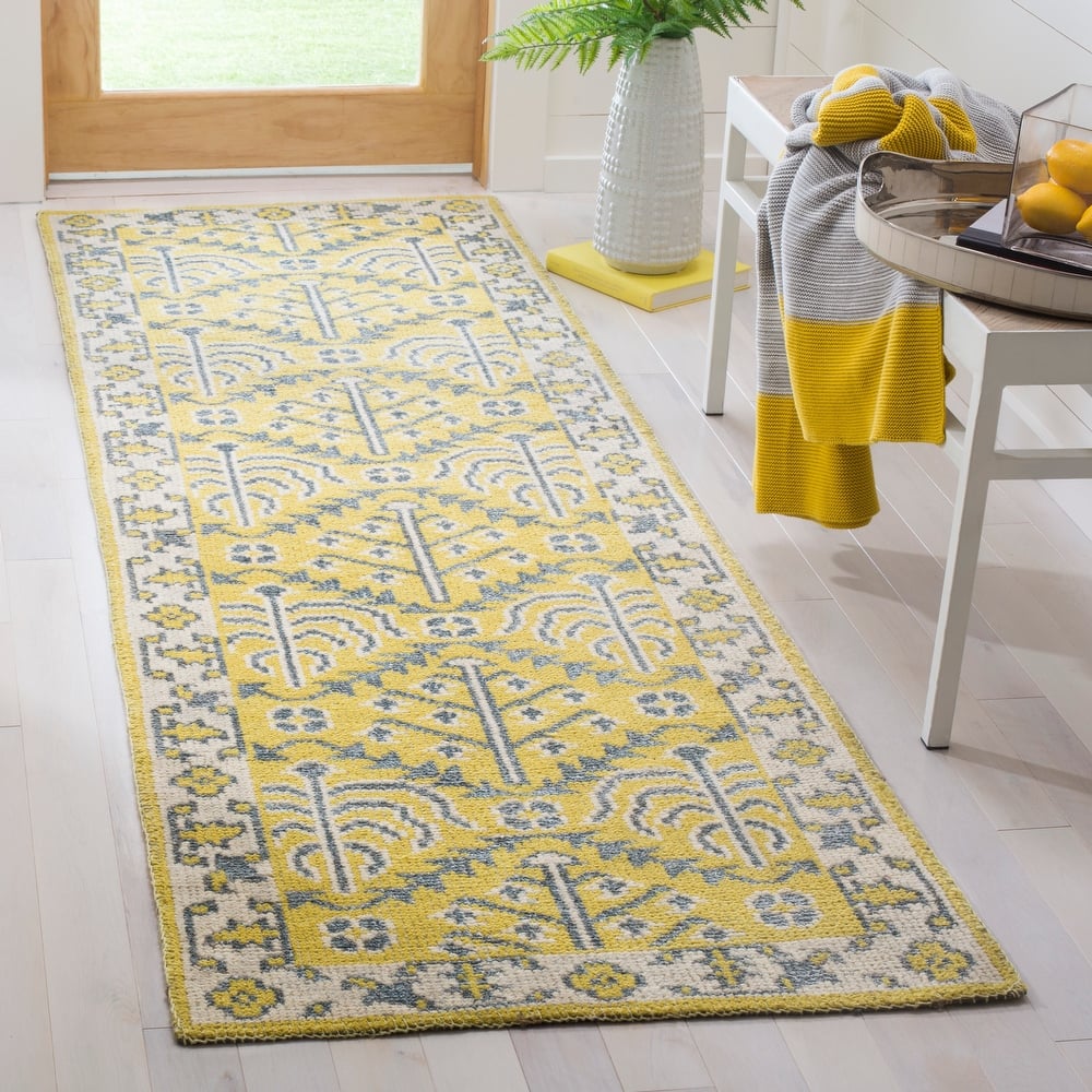 SAFAVIEH Hand-knotted Stone Wash Loida Modern Wool Rug