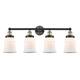 Option Black Antique Brass / Matte White