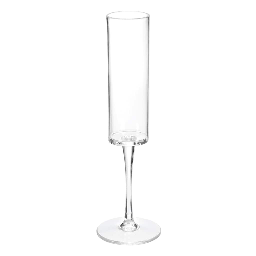 Champagne Flutes 5.24oz Transparent Champagne Glasses Elegant