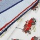 preview thumbnail 10 of 11, Cozy Line Benjamin Stripe Truck Print 3-piece Quilt Set