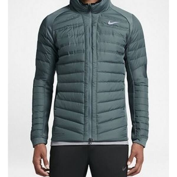 Shop Nike New Green Mens Size Large L Aeroloft Hybrid Basketball