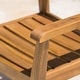 preview thumbnail 7 of 17, Christopher Knight Home - Stamford Outdoor 7-piece Rectangle Acacia Wood Dining Set