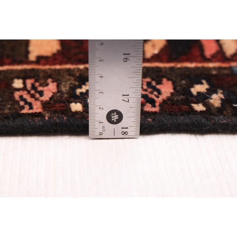 ECARPETGALLERY Hand-knotted Melis Vintage Red Wool Rug - 5'0 x 9'7