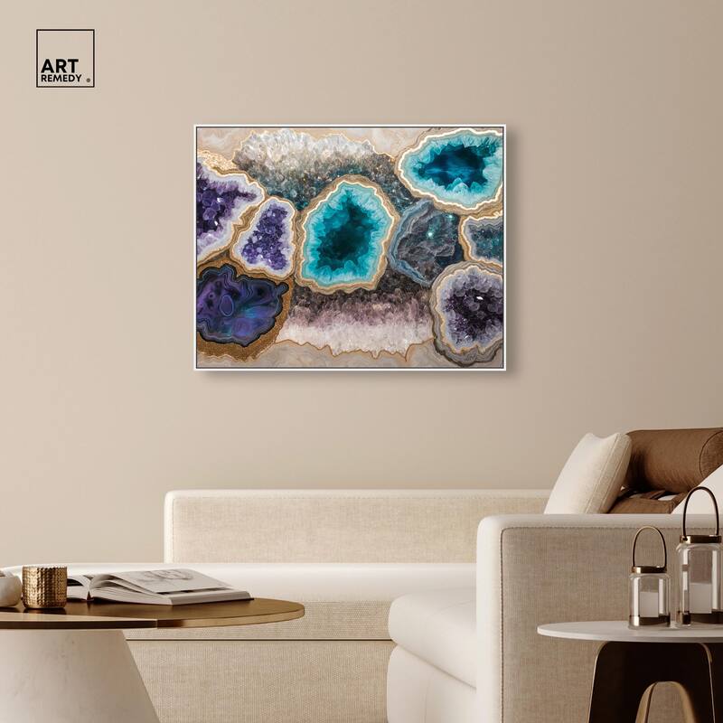 Mineral Multiverse Canvas by Art Remedy