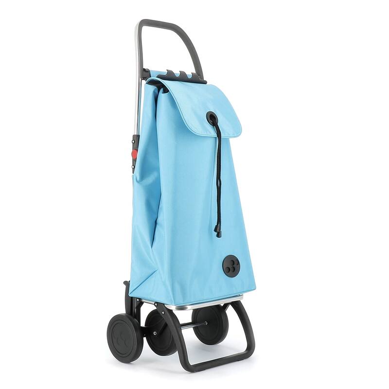 Rolser I-Max MF 4 Wheel Foldable Shopping Trolley - 15.35 in. W x 41.34 in. H x 12.6 in. D