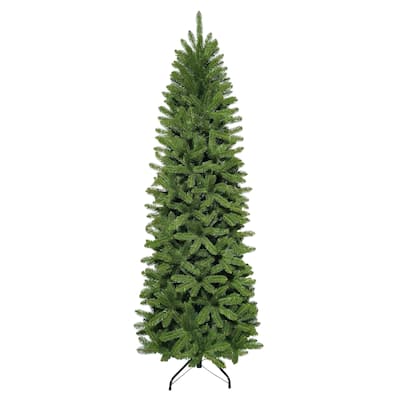 Puleo International 7' Artificial Washington Fir Pencil Tree
