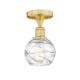 Option Satin Gold / Clear Deco Swirl