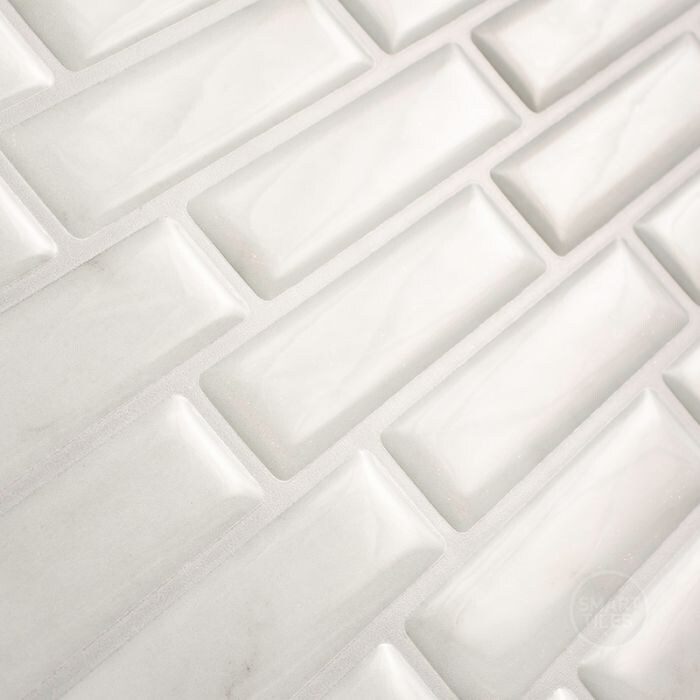 Smart Tiles Peel and Stick Gel Backsplash Tile Milenza 10'' x 9