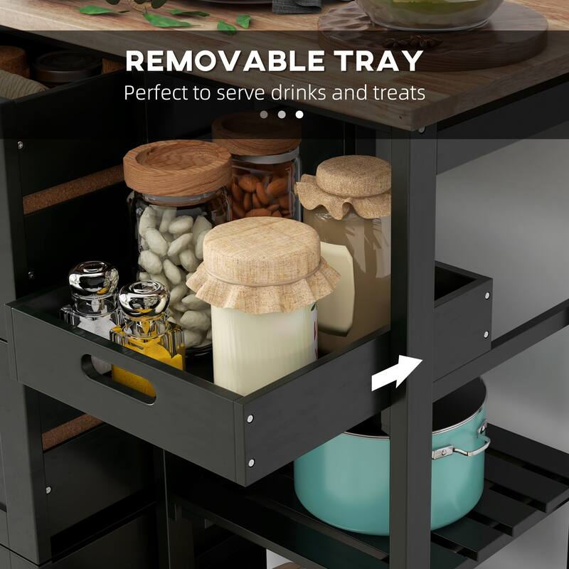 Rolling Kitchen Island Cart