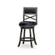 Option Weathered Gray Finish/Black Bonded Leather