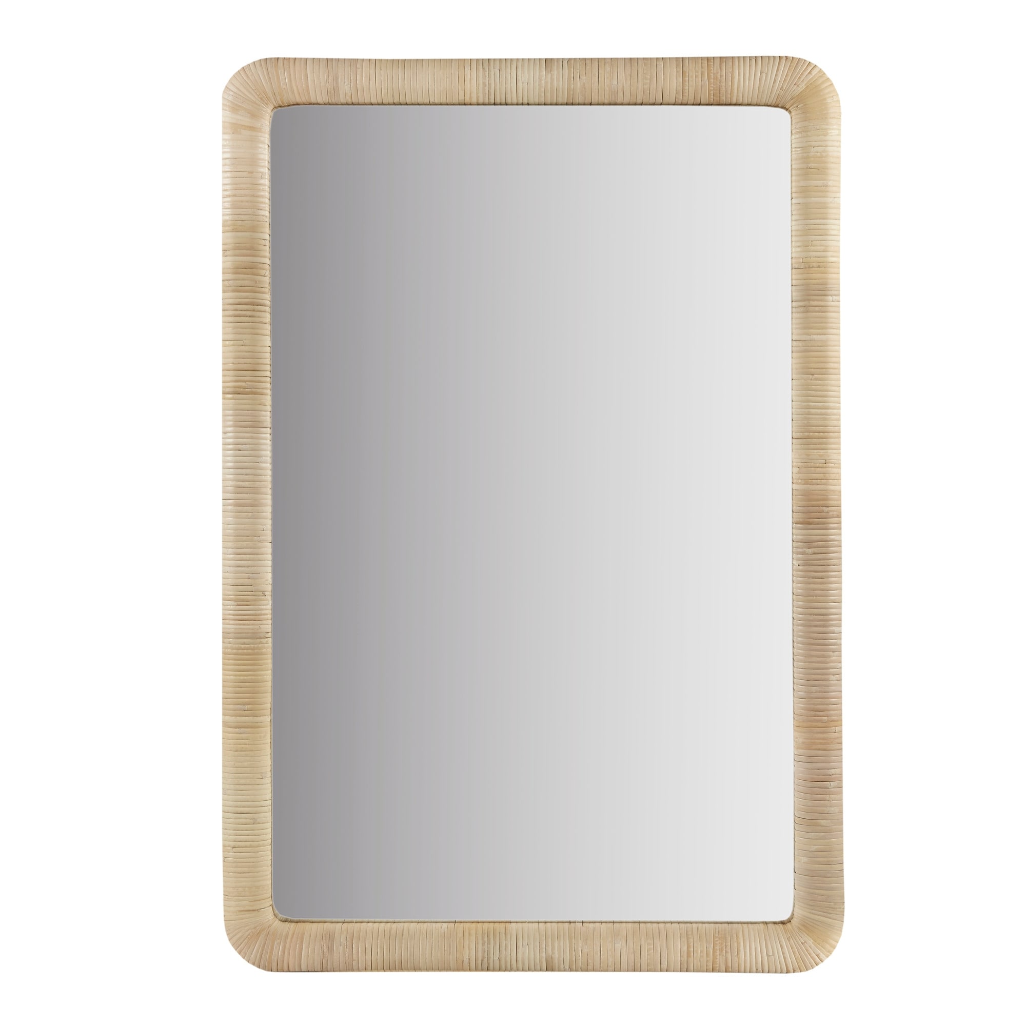 INK IVY Nova Natural Rattan Wall Mirror