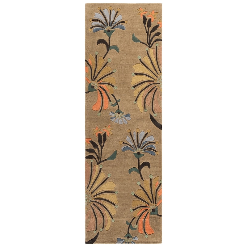 SAFAVIEH, Handmade Soho Renada Floral N.Z. Wool Rug