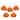 10-Count LED Jack-O-Lantern Halloween Light Set - 3'  Warm White Lights  Clear Wire