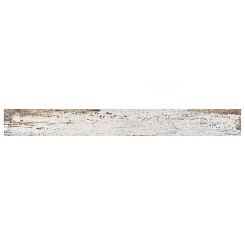 Merola Tile Retro Blanc 2-3/4" x 23-1/2" Porcelain Floor and Wall Tile
