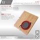 preview thumbnail 5 of 8, STYLISH Bamboo Over the Sink Cutting Board with Collapsible Bowl and Collander - 15.875" x 18"
