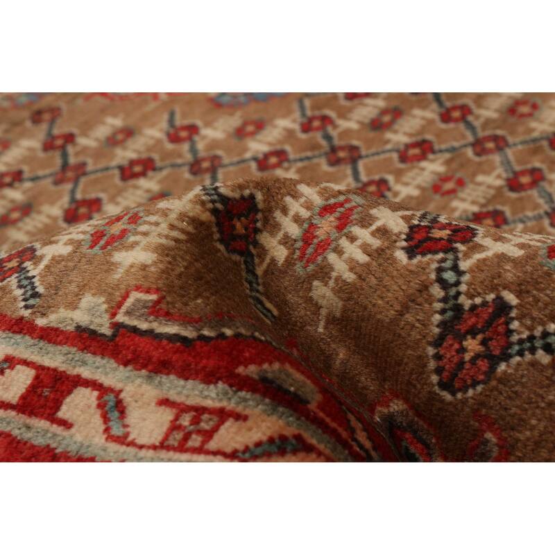 ECARPETGALLERY Hand-knotted Konya Anatolian Brown Wool Rug - 4'7 x 9'5