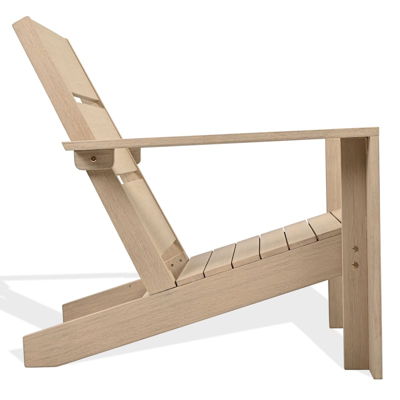 SAFAVIEH Couture Calypso Eucalyptus Adirondack Chair - 30"W x 35"D x 35"H