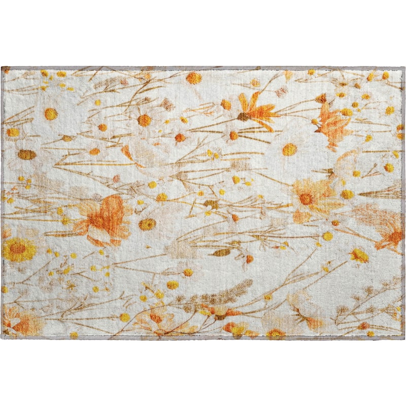 Premium Washable Super Soft Floral Mayfield Rug
