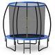 preview thumbnail 5 of 12, 8 Feet ASTM Approved Recreational Trampoline with Ladder