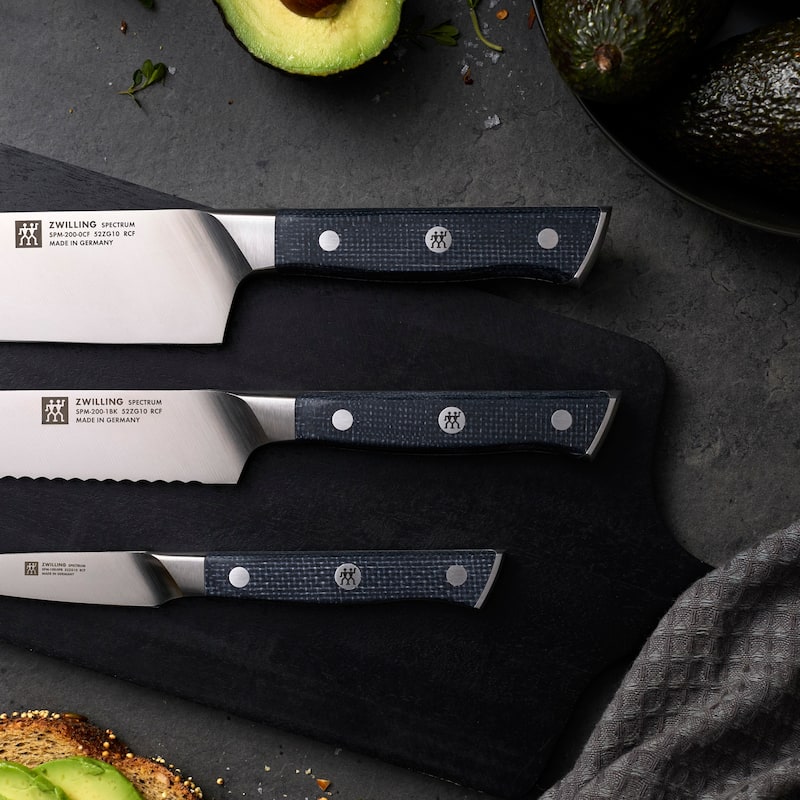 ZWILLING Spectrum 3-pc Knife Starter Set - Black