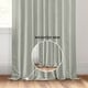 preview thumbnail 43 of 81, Exclusive Fabrics Textured Faux Dupioni Silk Thermal Blackout Curtains (1 Panel)