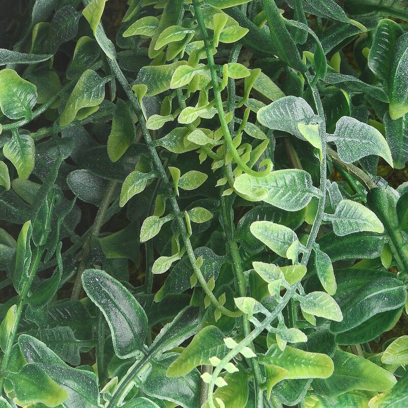 National Tree Company 21 in. Fern Leaves Hanging Basket - 21 in