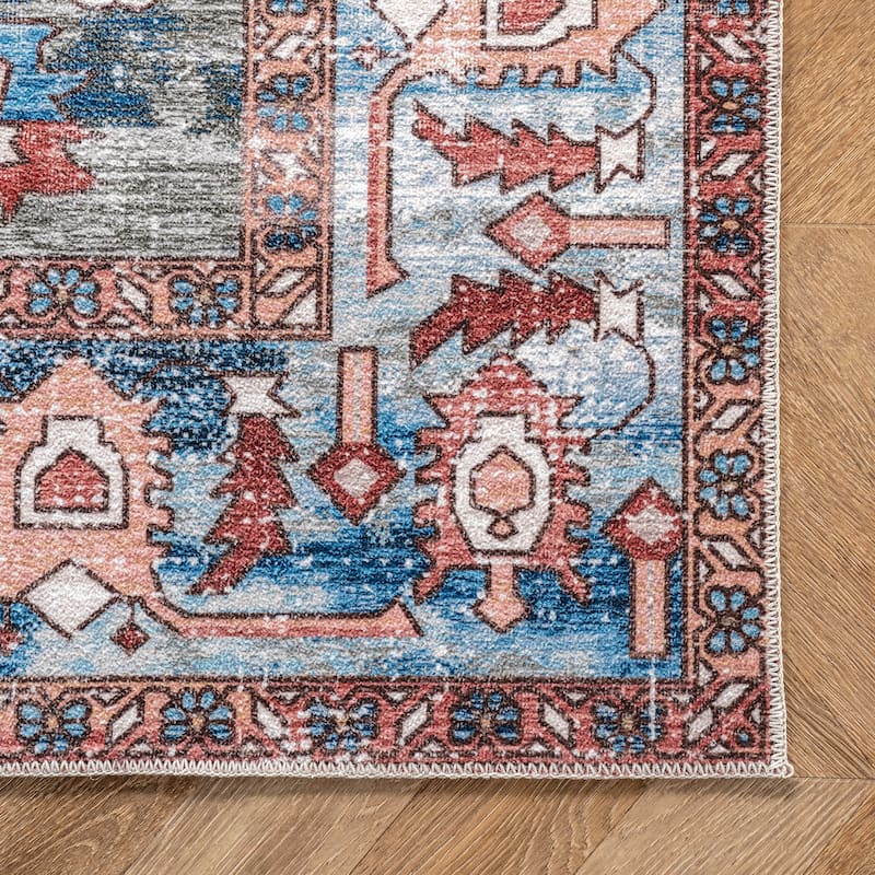 Nuloom Emi SplashGuard Machine Washable Area Rug