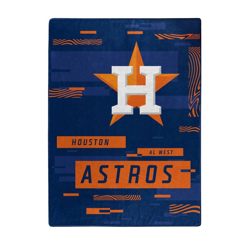 MLB Houston Astros Digitize Raschel Throw Blanket - 60" x 80" - Houston Astros
