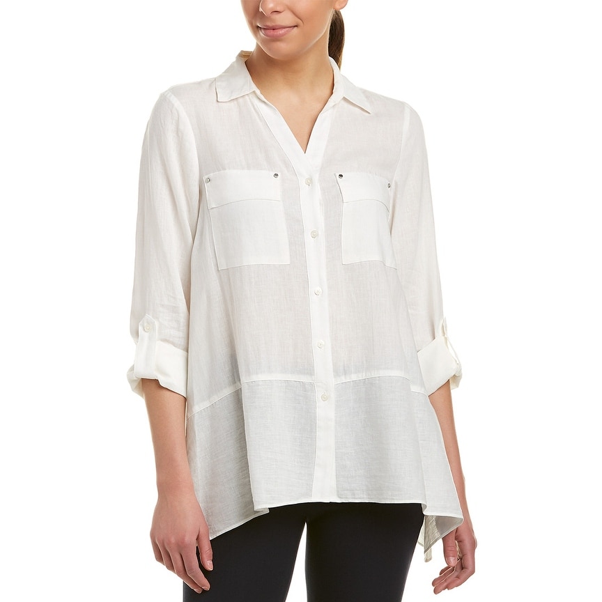 Jones new york linen shirt clearance
