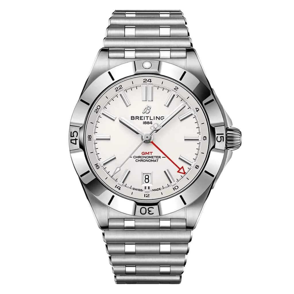 Breitling Men's Chronomat White Dial Watch - A32398101A1A1 - One Size