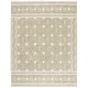 preview thumbnail 55 of 63, SAFAVIEH Handmade Micro-Loop Jelske Wool Rug 8' x 10' - Green/Ivory - Rectangle