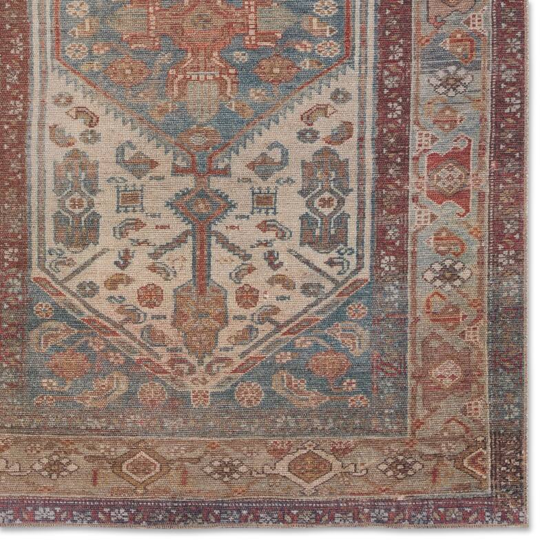 Arkansas Machine Washable Medallion Area Rug