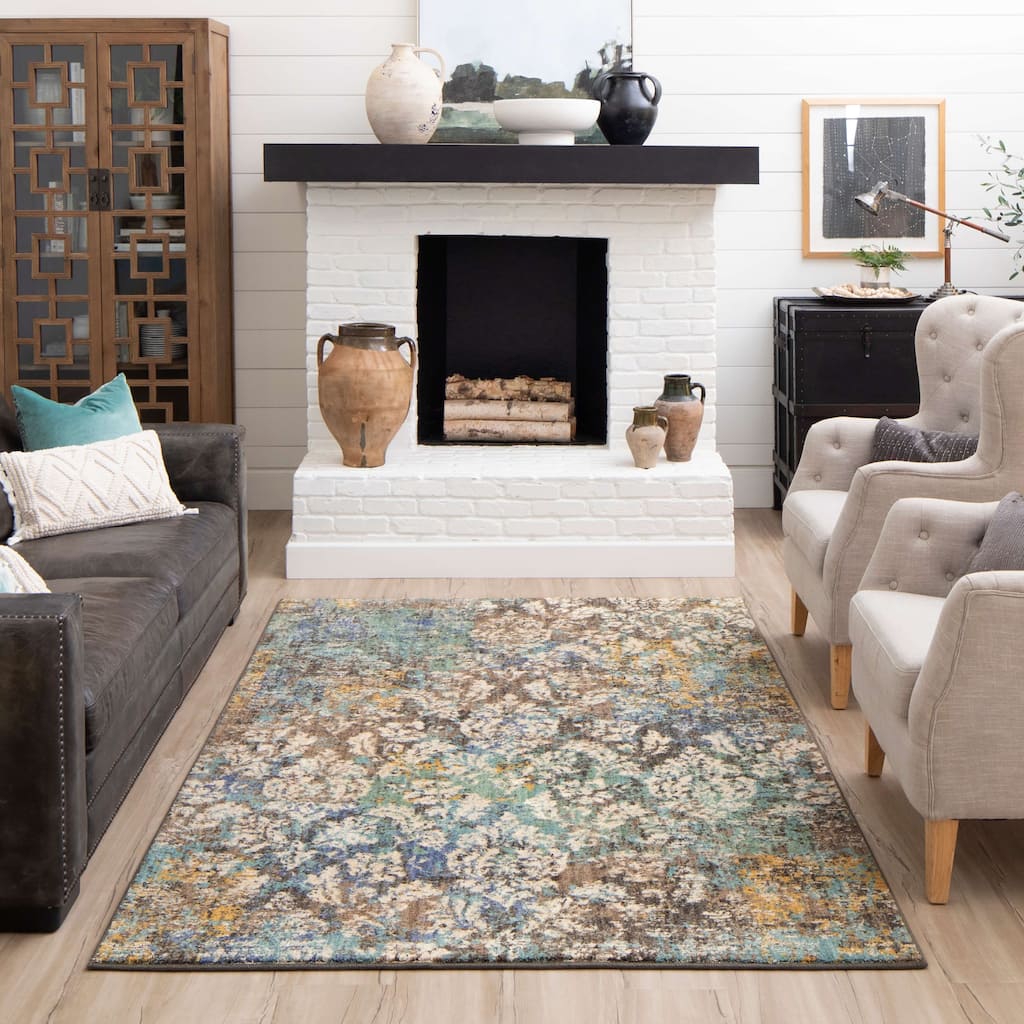 Karastan La Brea Palmette Area Rug