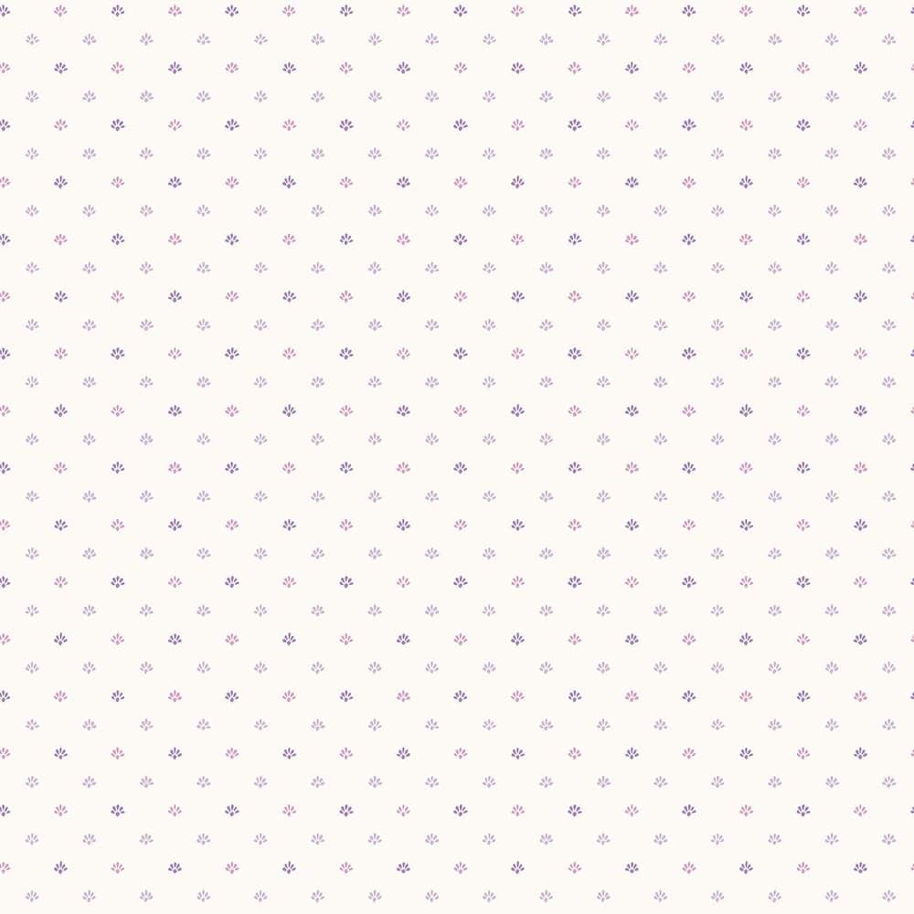 Galerie Wallcoverings Miniatures 3 Mini Floral Motif Design Vinyl on Non-woven Matte Wallpaper Roll