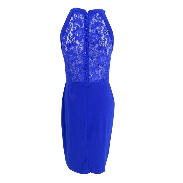 royal blue bodycon dress